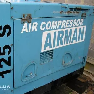 Продам компрессор винтовой с дизельным приводом AIRMAN PDS 125S