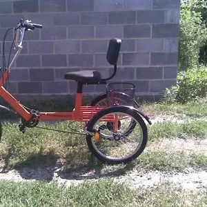 Велосипед трёхколёсный для взрослых,  велорикша. Грузовой велосипед