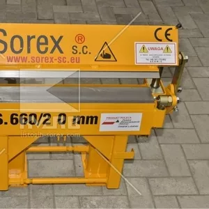 Станок для резки листового металла Sorex ZGR 600 (Польща)