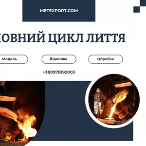 Точне лиття сталі та чавуну починається тут