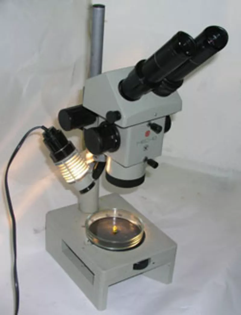 микроскопы  МБС-9 и МБС-10 отечественного производства,  новые и б/у