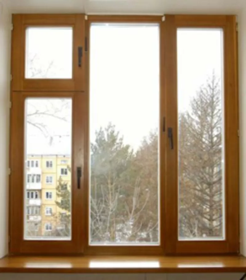 Окна и двери деревянные под заказ 2