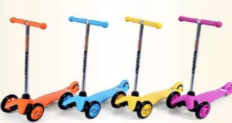 Самокат детский Trolo Mini для детей от 2 лет разные цвета