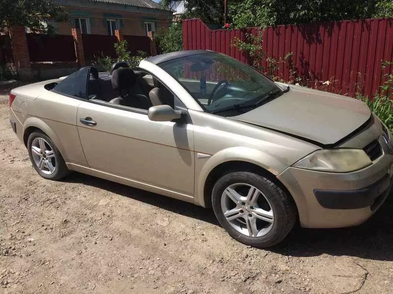  Renault Megane 2 2004 г.в. кабриолет по запчастям